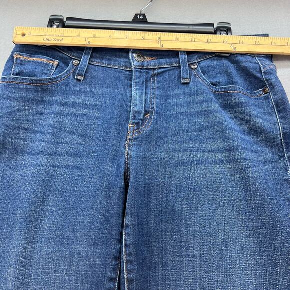 Levi's 529 Jeans Women's 12M Blue Dark Wash Curvy Bootcut Normcore Mom Jeans - Picture 4 of 15